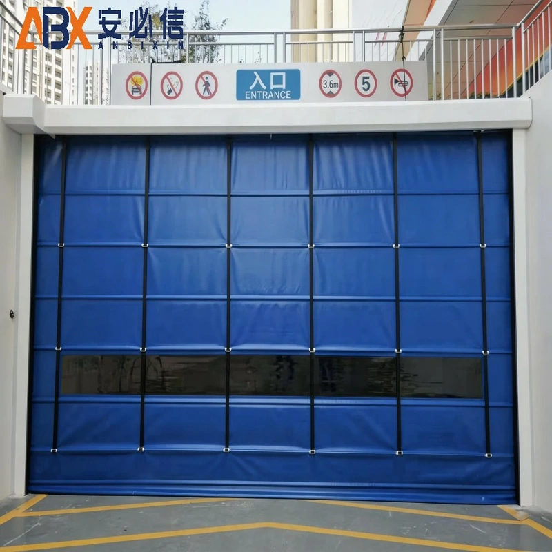 石嘴山市软帘堆积门